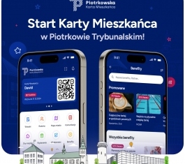 Start Karty Mieszkańca w Piotrkowie Trybunalskim